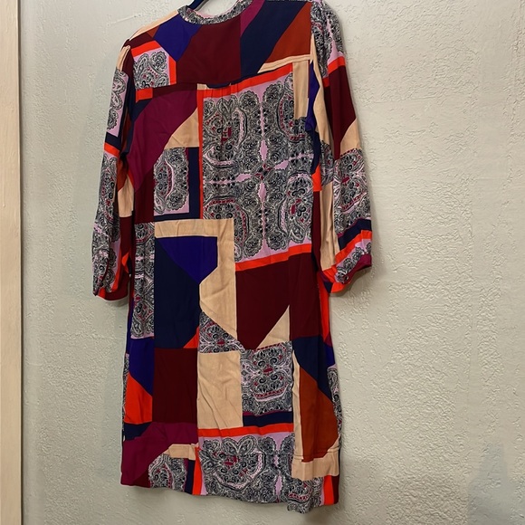 Anthropologie Maeve Taryn Patchwork Tunic Dress - Picture 9 of 10